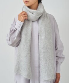 AND WOOL 【ファー加工】カシミヤ100％のストール