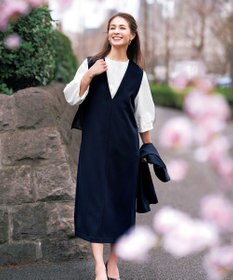 UNFILO L ジャガードブラウス