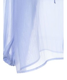 earth music&ecology シアーリボンシャツ