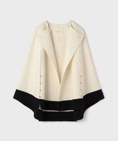 GRACE CONTINENTAL ストール付リバーケープ