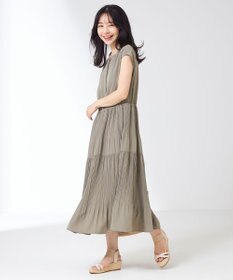 ANY SIS 【洗える】プリーツティアード ワンピース