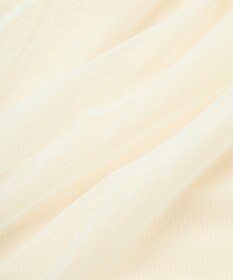 earth music&ecology ＳＥＴ２点チュールバルーンブラウス＋ロゴタンク