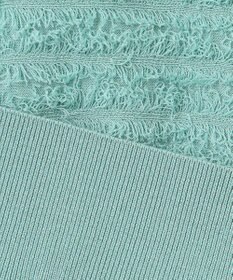 組曲 【WEB限定】カットジャガードドルマンスリーブ ニット