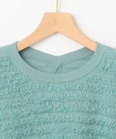 組曲 【WEB限定】カットジャガードドルマンスリーブ ニット