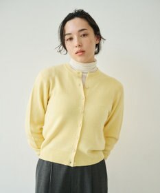 #Newans 【カシミヤ混】コンパクトニットカーディガン