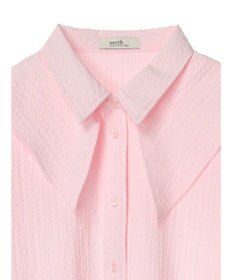 earth music&ecology ダブルカラーシャツ