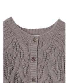 earth music&ecology ｍｉｘケーブルカーディガン