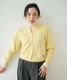 #Newans 【カシミヤ混】コンパクトニットカーディガン