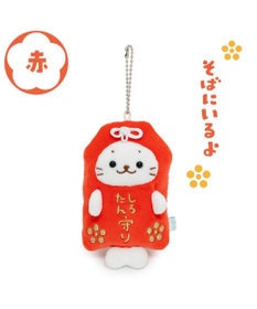 Mother garden しろたん お守りキーホルダー 《赤》  単品
