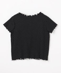 ANY KIDS 【一部店舗/WEB先行販売アイテム】ドット×リボン 半袖Tシャツ