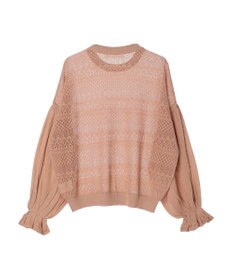 Green Parks ・ｆｕｒｒｙ　ｒａｔｅ　シアー×ギャザープルオーバー