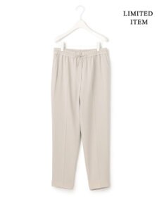 ICB 【WEB限定・洗える】BackSatinGeorgette ドロストパンツ