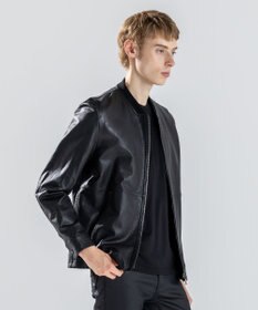 JOSEPH HOMME 新素材【シャツ感覚で羽織れる軽さ】シュリンクエアレザー　ブルゾン