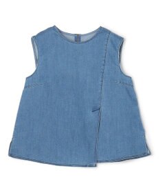 UNFILO 【セットアップ着用可】UNFILO DENIM light ノースリーブブラウス