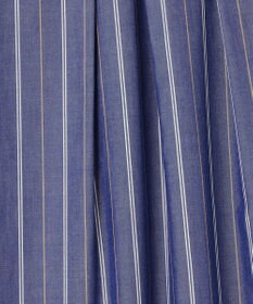 J.PRESS LADIES S 【洗える】 セルロース タイプライター ストライプ フレアー スカート