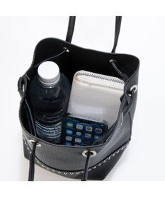 UNBILLION カシュカシュ cachecache / スタッズ付きドロストトート