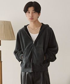 WEGO ショートZIPパーカー