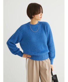 Green Parks フェザーモックネックニットプルオーバー