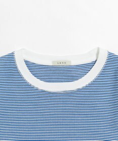 LENO THIN BORDER T-SHIRT / 細ボーダーTシャツ 《UNISEX》