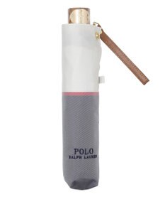 MOONBAT POLO RALPH LAUREN(ポロ ラルフローレン) 折りたたみ傘 ロゴ刺繍 バイカラー