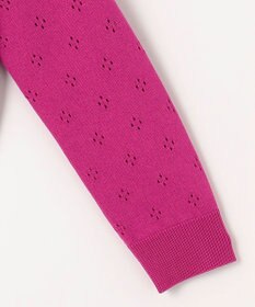 TOCCA 【洗える！】TINY ROSE KNIT カーディガン