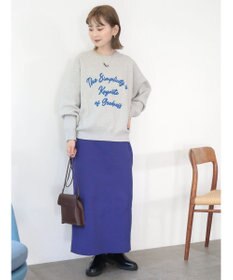 AMERICAN HOLIC エコカルット総針タイトスカート