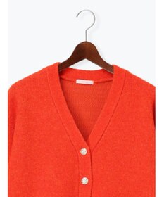 Te chichi 起毛ミドルVネックカーディガン