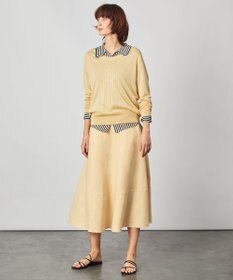 BEIGE， LAGORD / Uネックニット