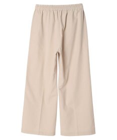 Green Parks 綿麻混イージーワイドパンツ