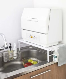 tower 伸縮食洗機ラック タワー ホワイト