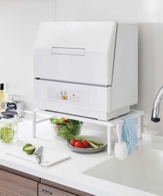 tower 伸縮食洗機ラック タワー ホワイト