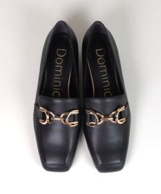 Dominic3 ダブルリング レザーローファー