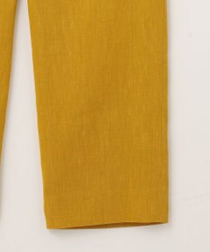 23区 L 【洗える】リネンレーヨンストレッチ テーパードパンツ