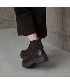 MODE ET JACOMO <carino>厚底サイドゴアブーツ