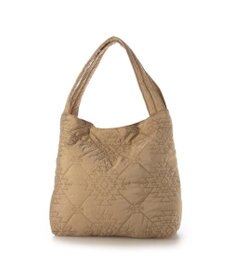 UNBILLION カシュカシュ cachecache / オルテガ柄キルト肩入れトートバッグ