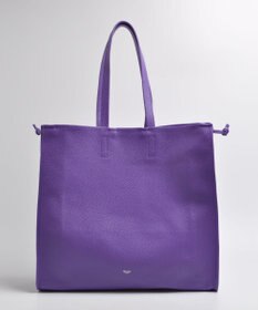 blancle シュリンクレザー スクイーズビッグトート