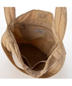 UNBILLION カシュカシュ cachecache / オルテガ柄キルト肩入れトートバッグ