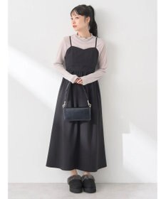 earth music&ecology ビスチェ風キャミドレ