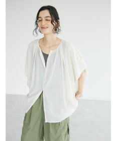 CRAFT STANDARD BOUTIQUE ウ゛ィンテージボイル２ＷＡＹタックブラウス