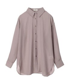 earth music&ecology シアーボーイズライクシャツ