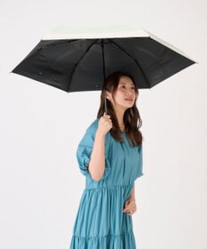 MOONBAT 【遮光100％/３秒で折りたためる日傘】晴雨兼用 折りたたみ傘 ウラワザ バイカラー