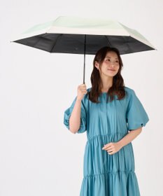 MOONBAT 【遮光100％/３秒で折りたためる日傘】晴雨兼用 折りたたみ傘 ウラワザ バイカラー