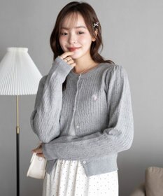 WEGO 【26年春新作】別注USPOLOケーブルニットカーデ