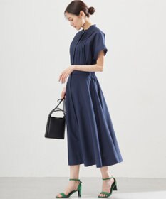 組曲 S 【洗える・ドライタッチ】シアーボイルフロントタック ワンピース