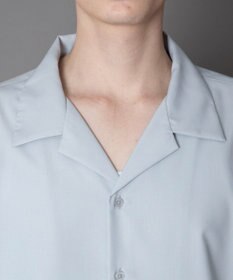 WEGO 【ユニセックス着用ITEM/SMLサイズ展開】 TRオープンカラーシャツ（SS）