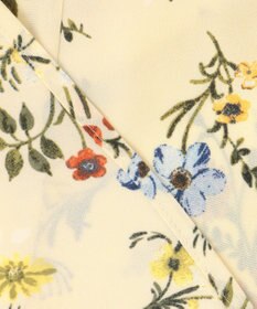 組曲 S フラワープリント ブラウス