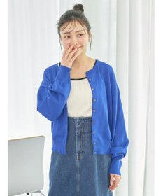 earth music&ecology ＵＶカット加工　ベーシックカーディガン