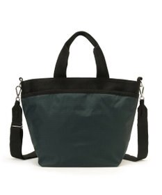 LeSportsac BUCKET TOTE/ミッドナイトグリーン/ブラック