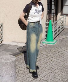 WEGO ダブルジップワッペンロゴラグランT