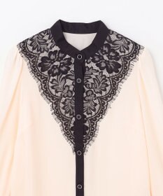 バイカラーレースブラウス / GRACE CONTINENTAL | ファッション通販